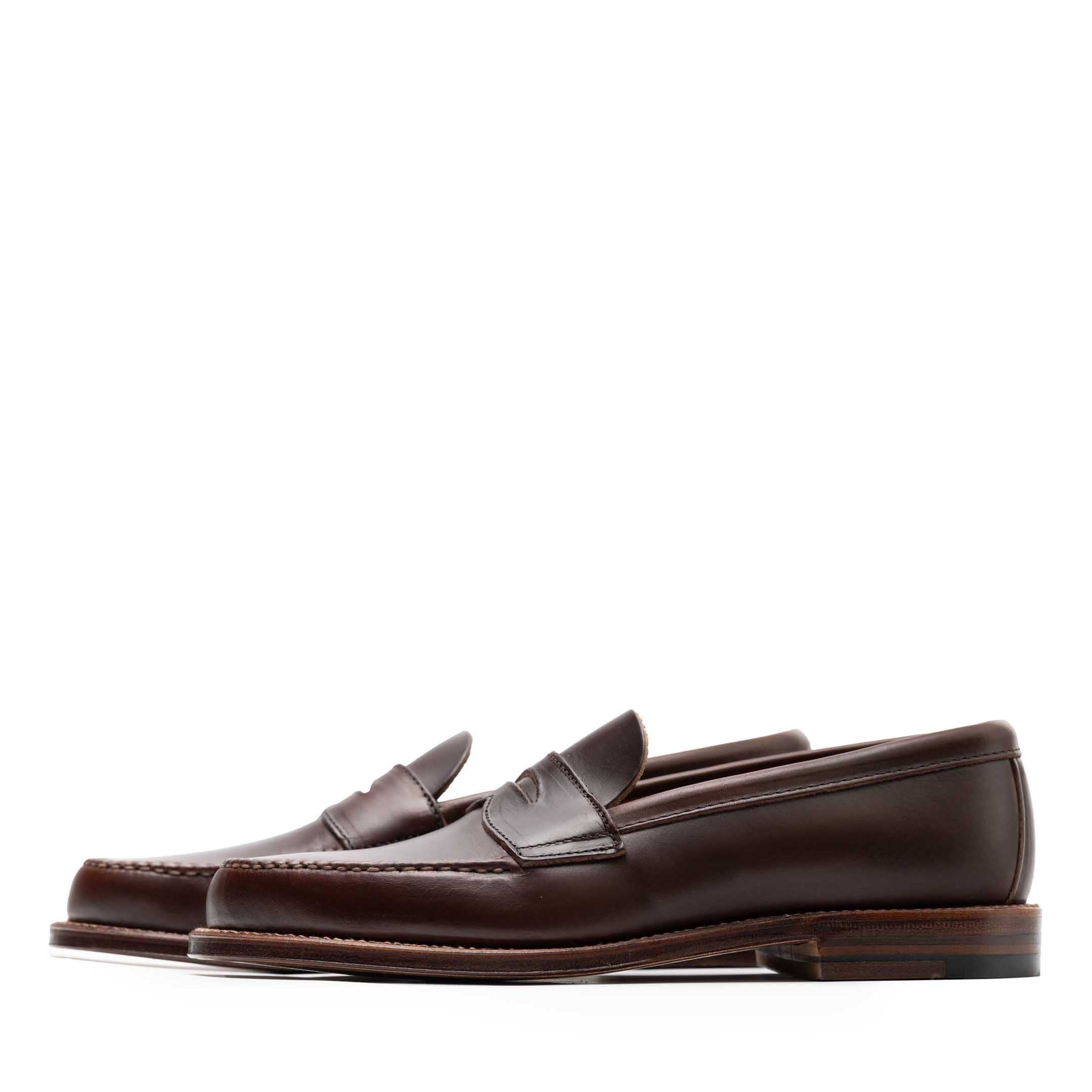Alden Unlined Leisure Handsewn Penny Loafer LHS 17831F-Shoes-Clutch Cafe