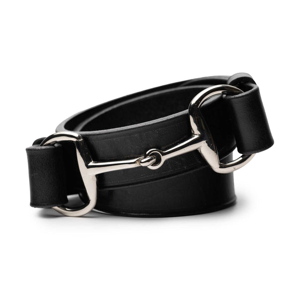 Allevol Ashton Belt Black/Nickel-Belt-Clutch Cafe