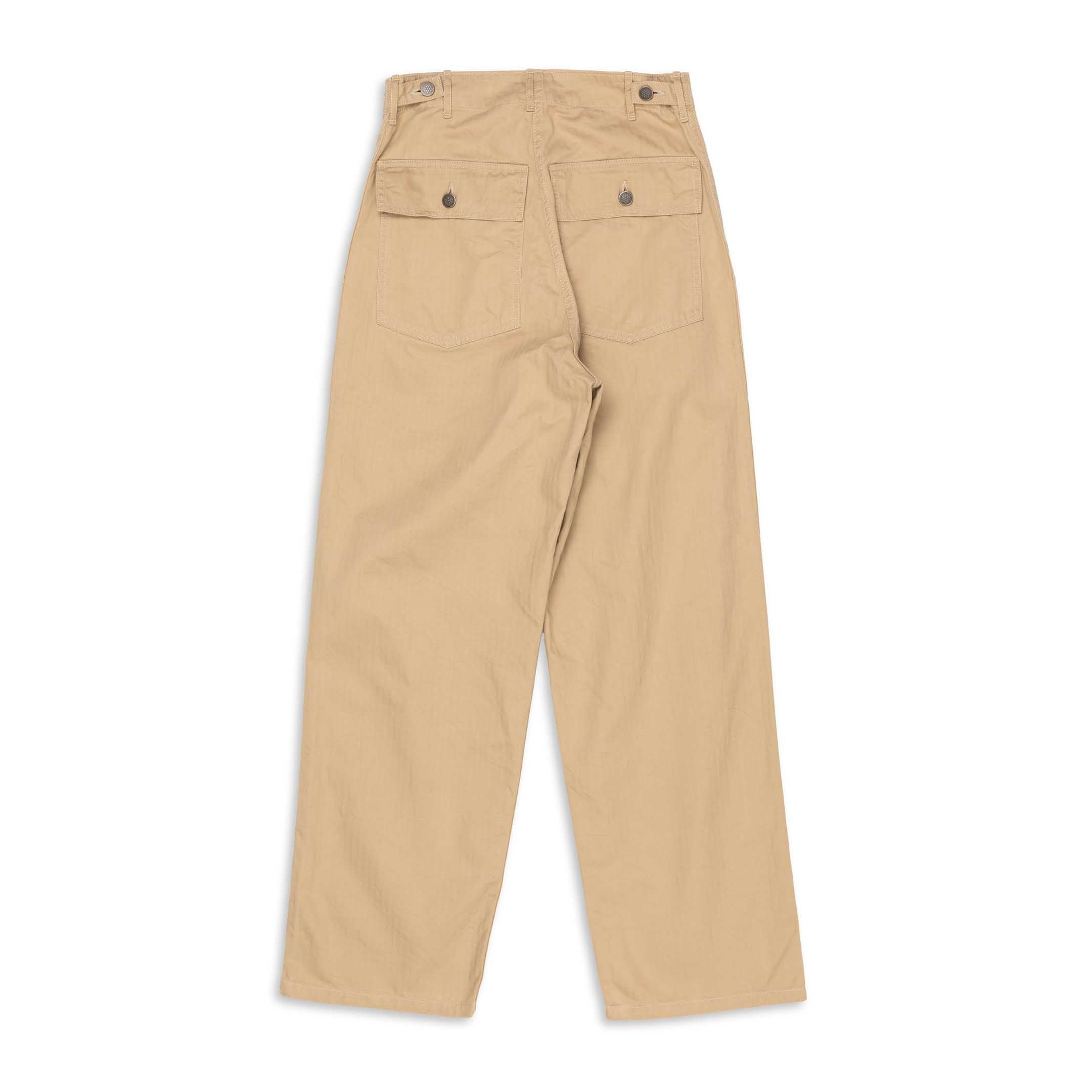Allevol Baker Pants Beige-Trousers-Clutch Cafe