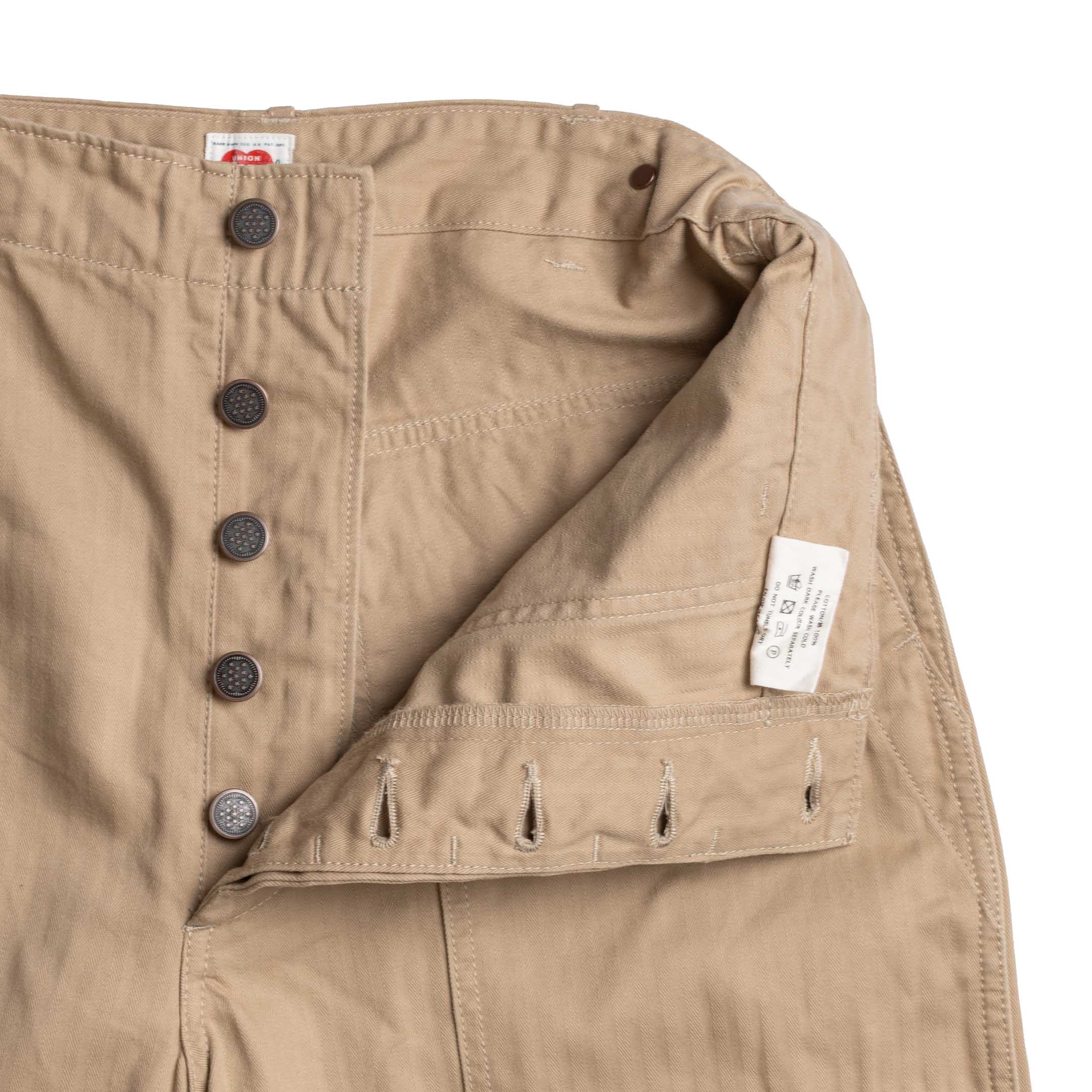 Allevol Baker Pants Beige-Trousers-Clutch Cafe