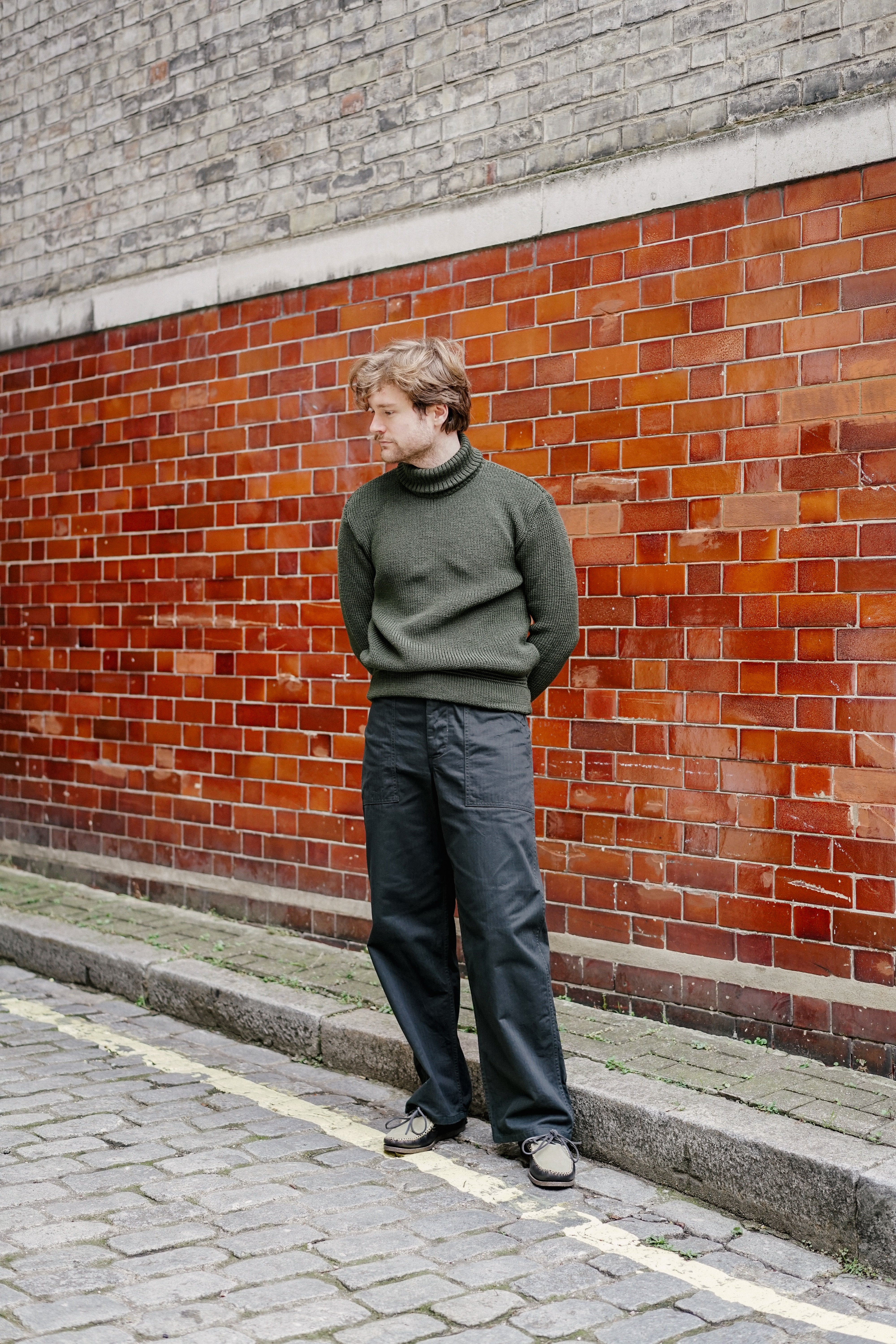 Allevol Baker Pants Black-Trousers-Clutch Cafe