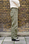 Allevol Baker Pants Olive-Trousers-Clutch Cafe
