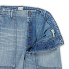 Allevol Baker Pants Indigo Used Wash-Trousers-Clutch Cafe