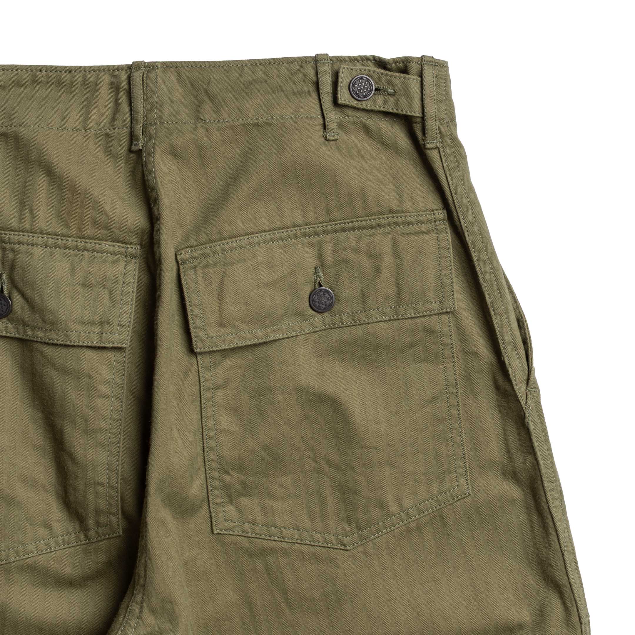 Allevol Baker Pants Olive-Trousers-Clutch Cafe