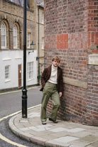 Allevol Baker Pants Olive-Trousers-Clutch Cafe