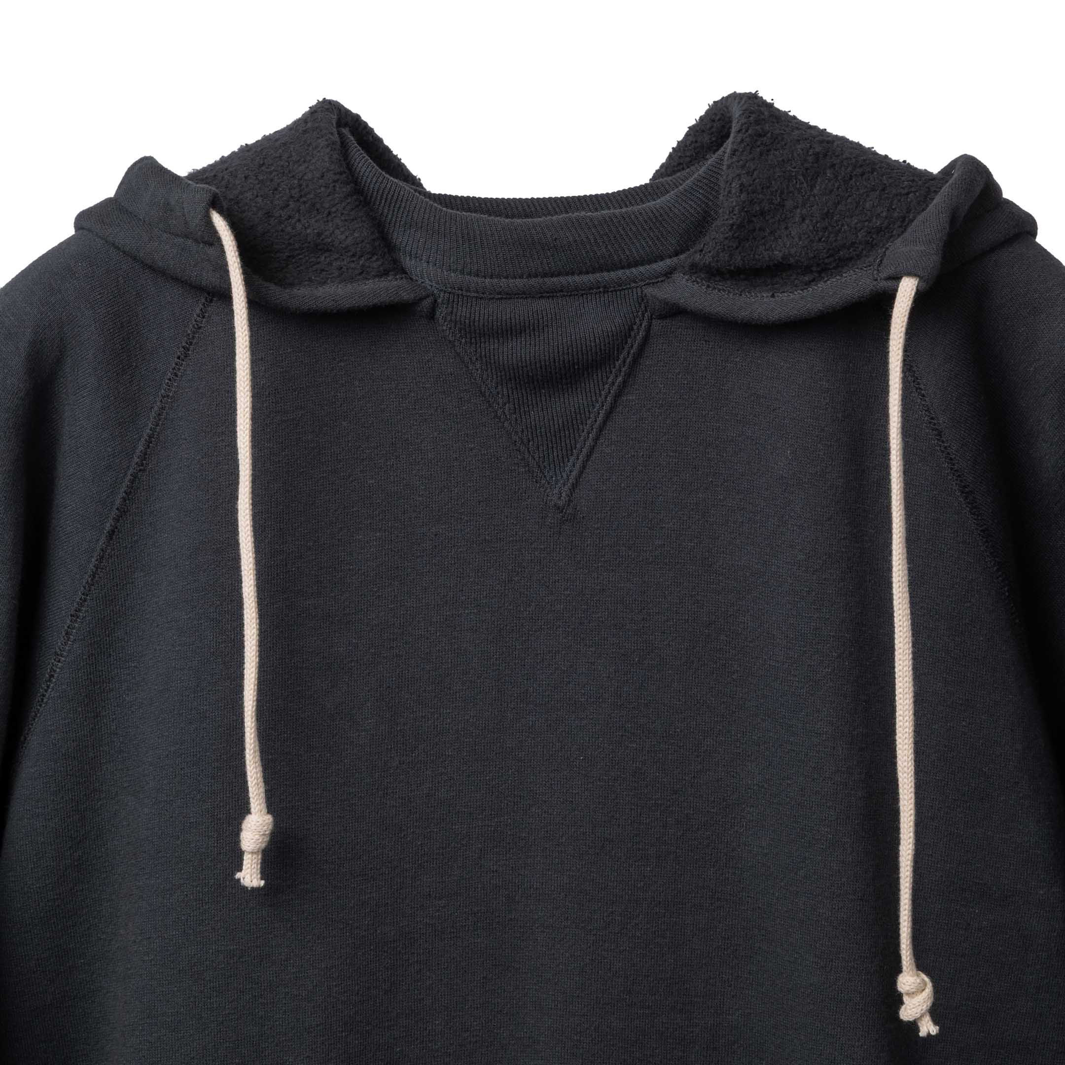 Allevol Easy 'Afterhood' Hooded Sweatshirt Black-Hooded Sweatshirt-Clutch Cafe