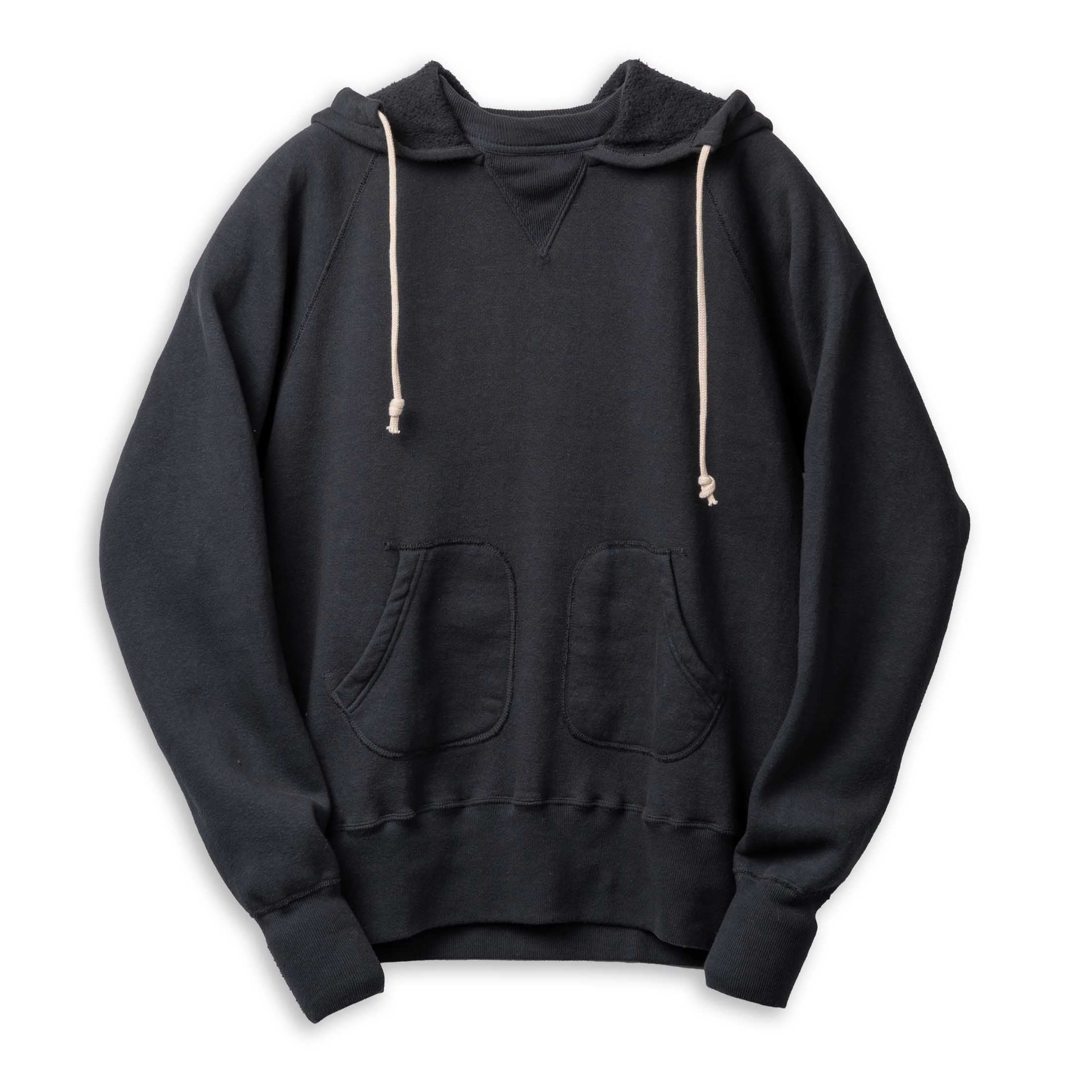 Allevol Easy 'Afterhood' Hooded Sweatshirt Black-Hooded Sweatshirt-Clutch Cafe