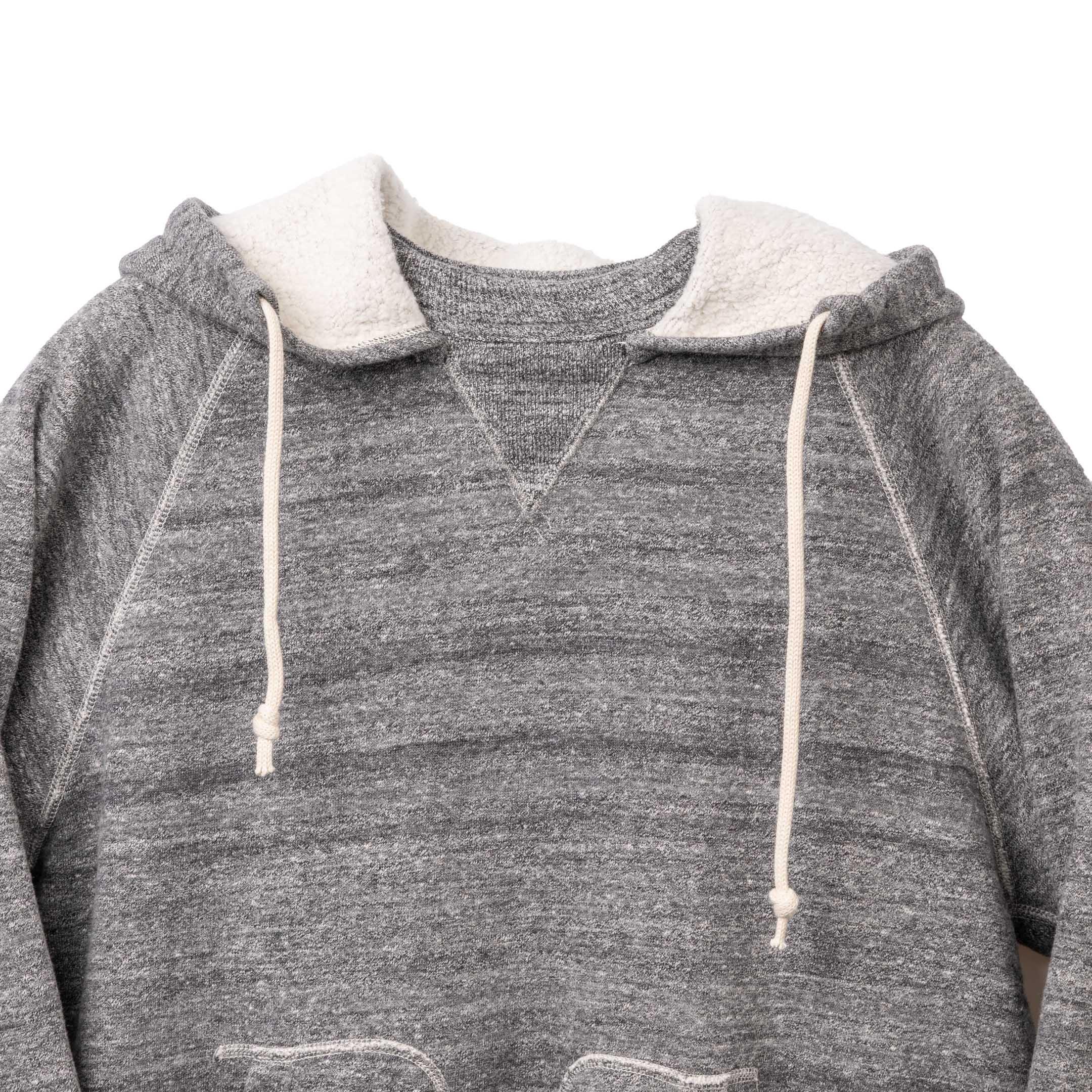 Allevol Easy 'Afterhood' Hooded Sweatshirt Dark Grey-Hooded Sweatshirt-Clutch Cafe