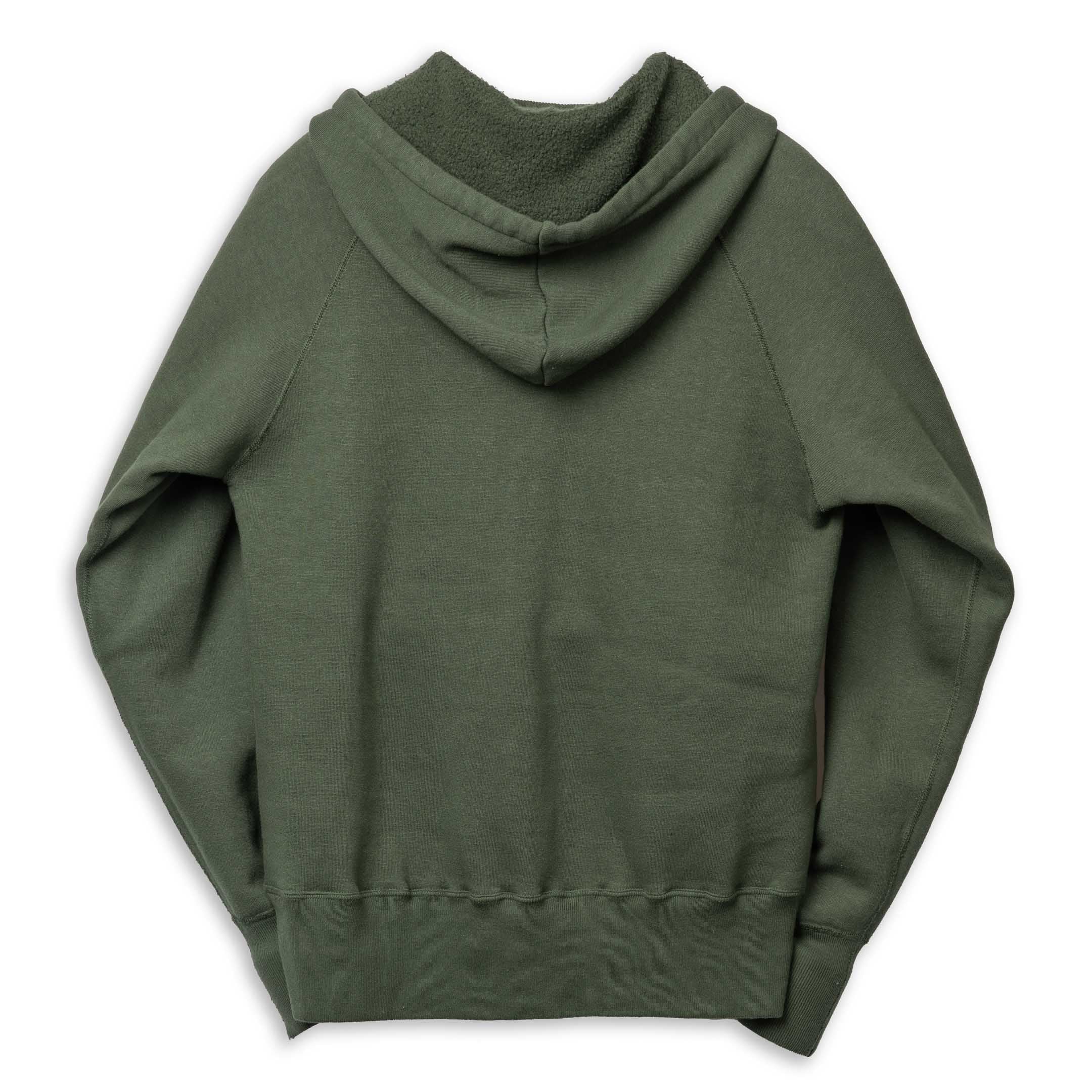 Allevol Easy 'Afterhood' Hooded Sweatshirt Green-Hooded Sweatshirt-Clutch Cafe