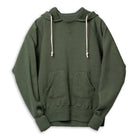 Allevol Easy 'Afterhood' Hooded Sweatshirt Green-Hooded Sweatshirt-Clutch Cafe