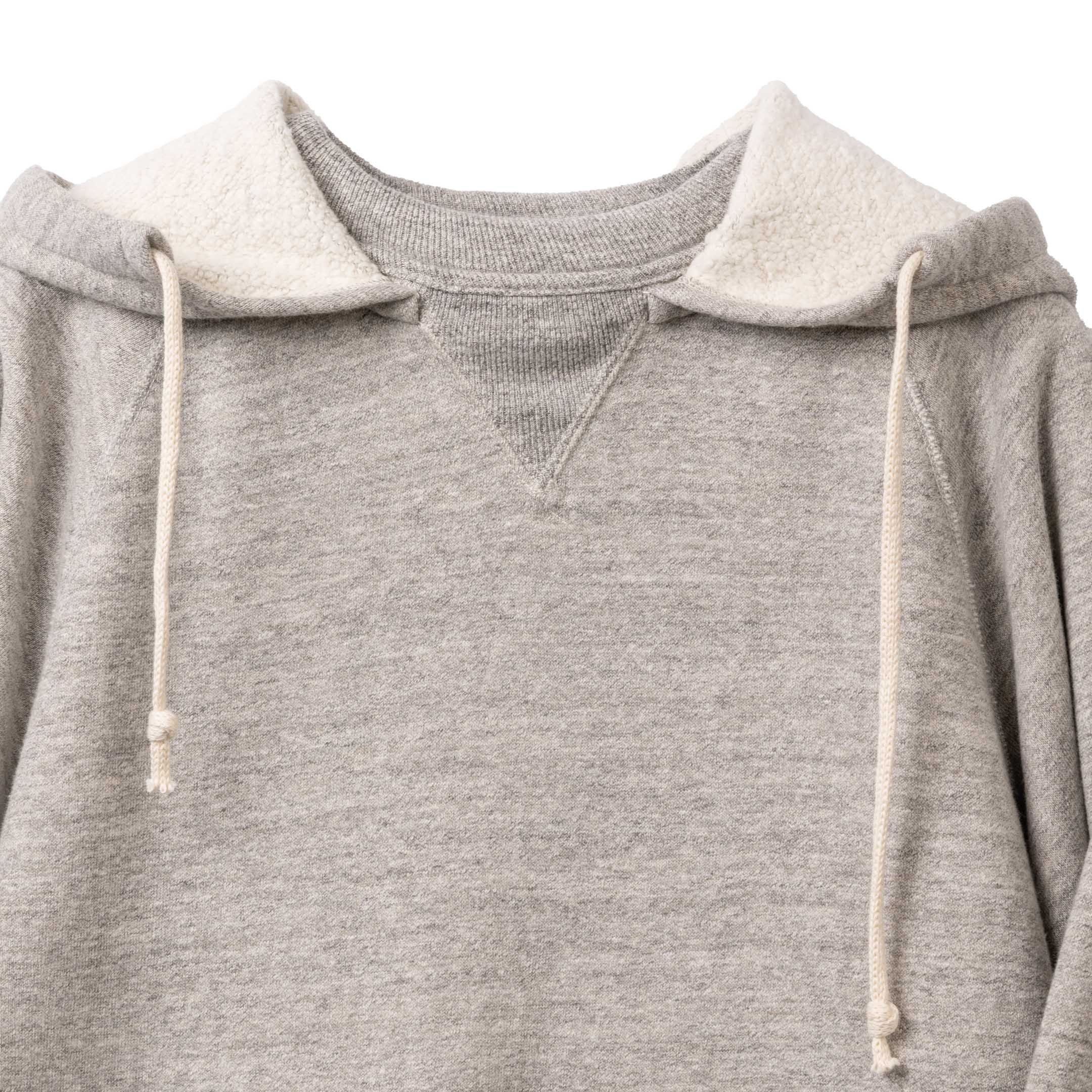 Allevol Easy 'Afterhood' Hooded Sweatshirt Light Grey-Hooded Sweatshirt-Clutch Cafe