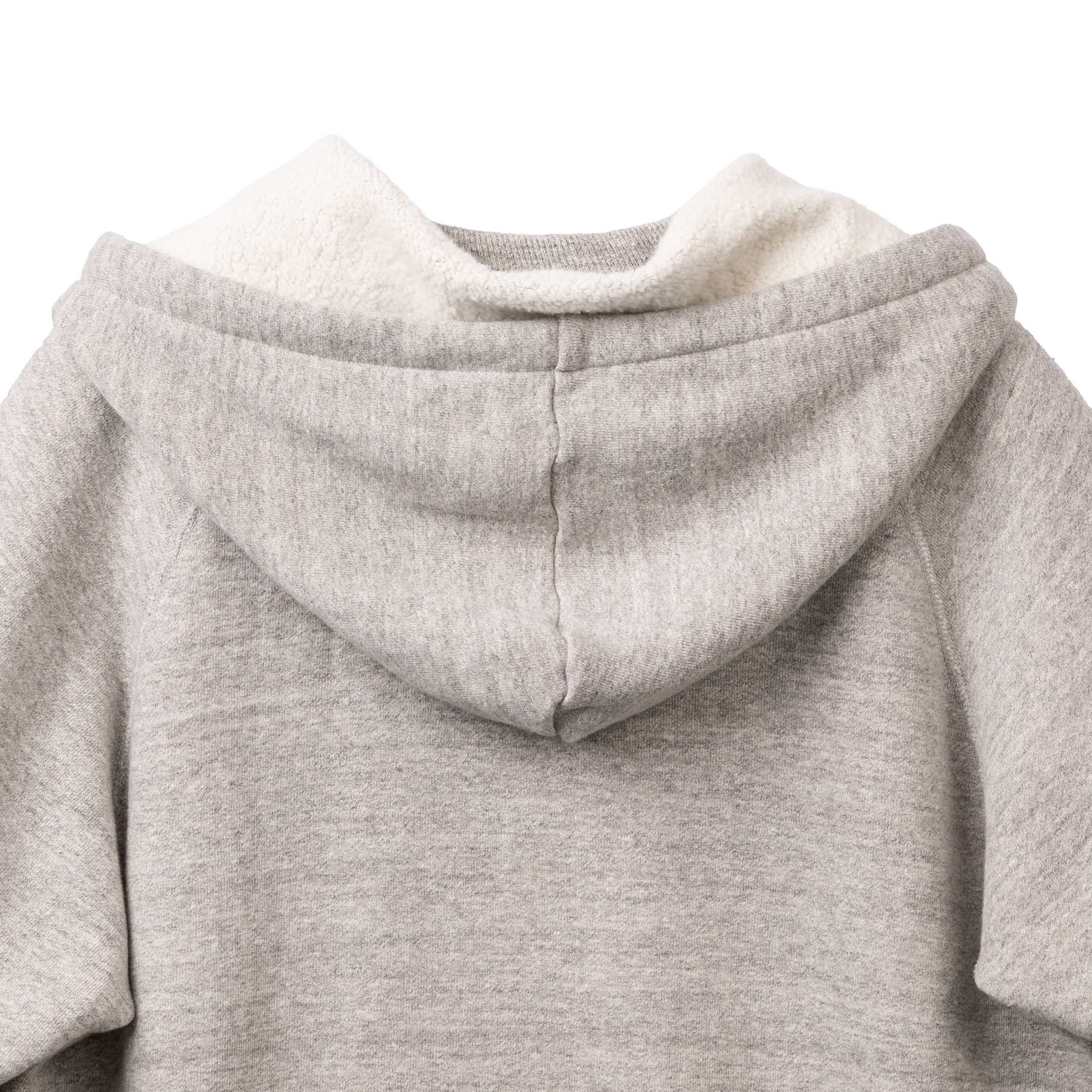 Allevol Easy 'Afterhood' Hooded Sweatshirt Light Grey-Hooded Sweatshirt-Clutch Cafe