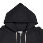 Allevol Easy 'Full Zip' Hooded Sweatshirt Black-Hooded Sweatshirt-Clutch Cafe