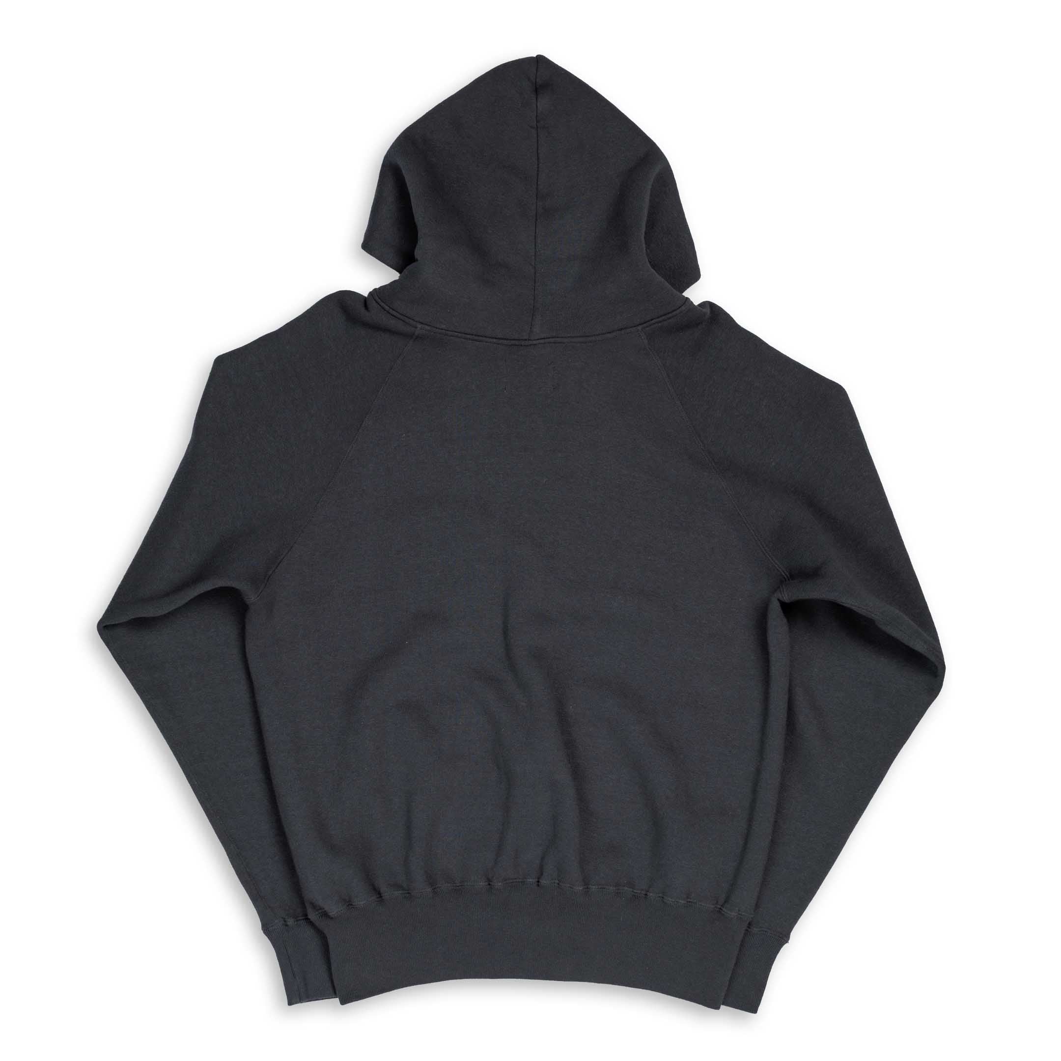 Allevol Easy 'Full Zip' Hooded Sweatshirt Black-Hooded Sweatshirt-Clutch Cafe
