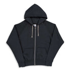 Allevol Easy 'Full Zip' Hooded Sweatshirt Black-Hooded Sweatshirt-Clutch Cafe