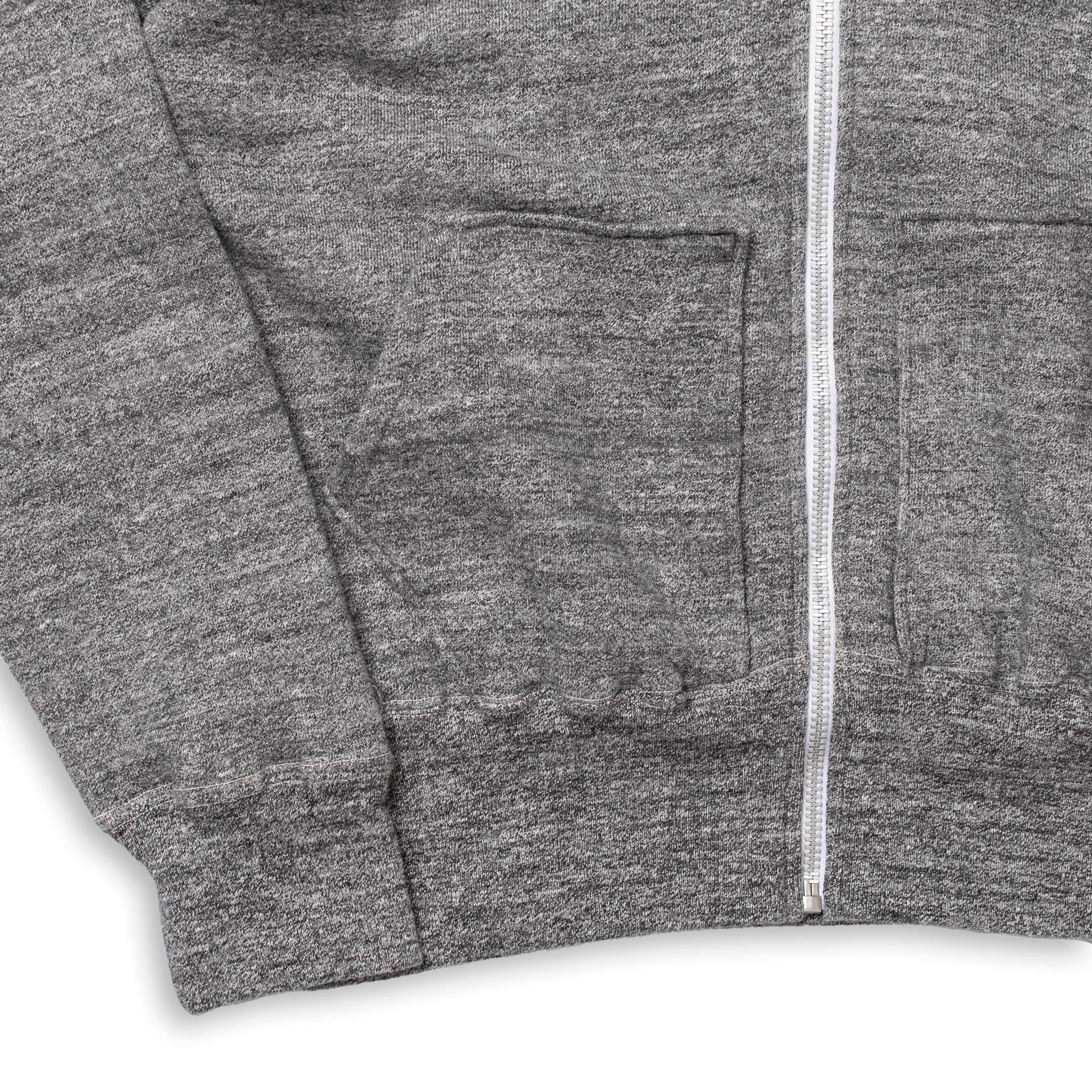 Allevol Easy 'Full Zip' Hooded Sweatshirt Dark Grey-Hooded Sweatshirt-Clutch Cafe