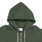Allevol Easy 'Full Zip' Hooded Sweatshirt Green-Hooded Sweatshirt-Clutch Cafe