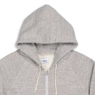 Allevol Easy 'Full Zip' Hooded Sweatshirt Light Grey-Hooded Sweatshirt-Clutch Cafe
