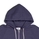 Allevol Easy 'Full Zip' Hooded Sweatshirt Navy-Hooded Sweatshirt-Clutch Cafe
