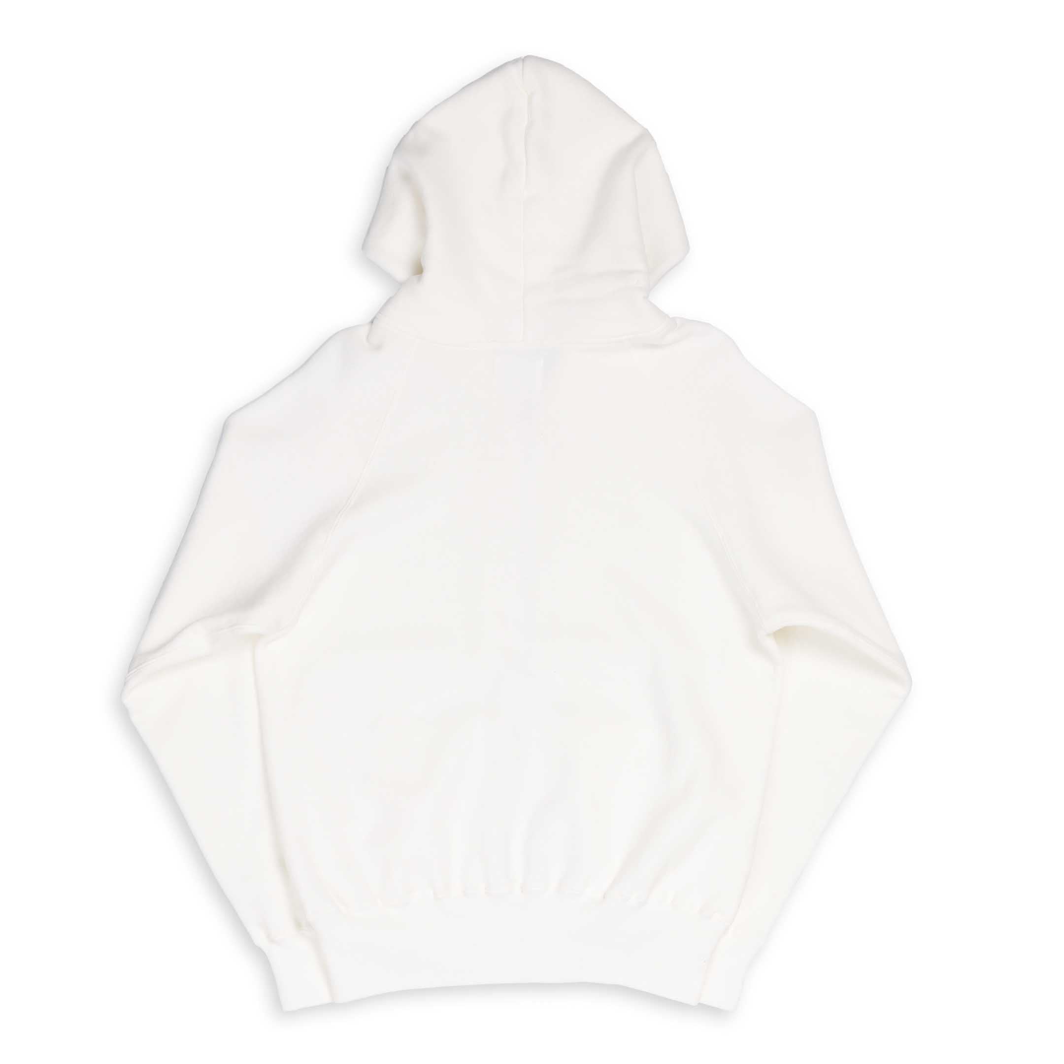 Allevol Easy 'Full Zip' Hooded Sweatshirt White-Hooded Sweatshirt-Clutch Cafe