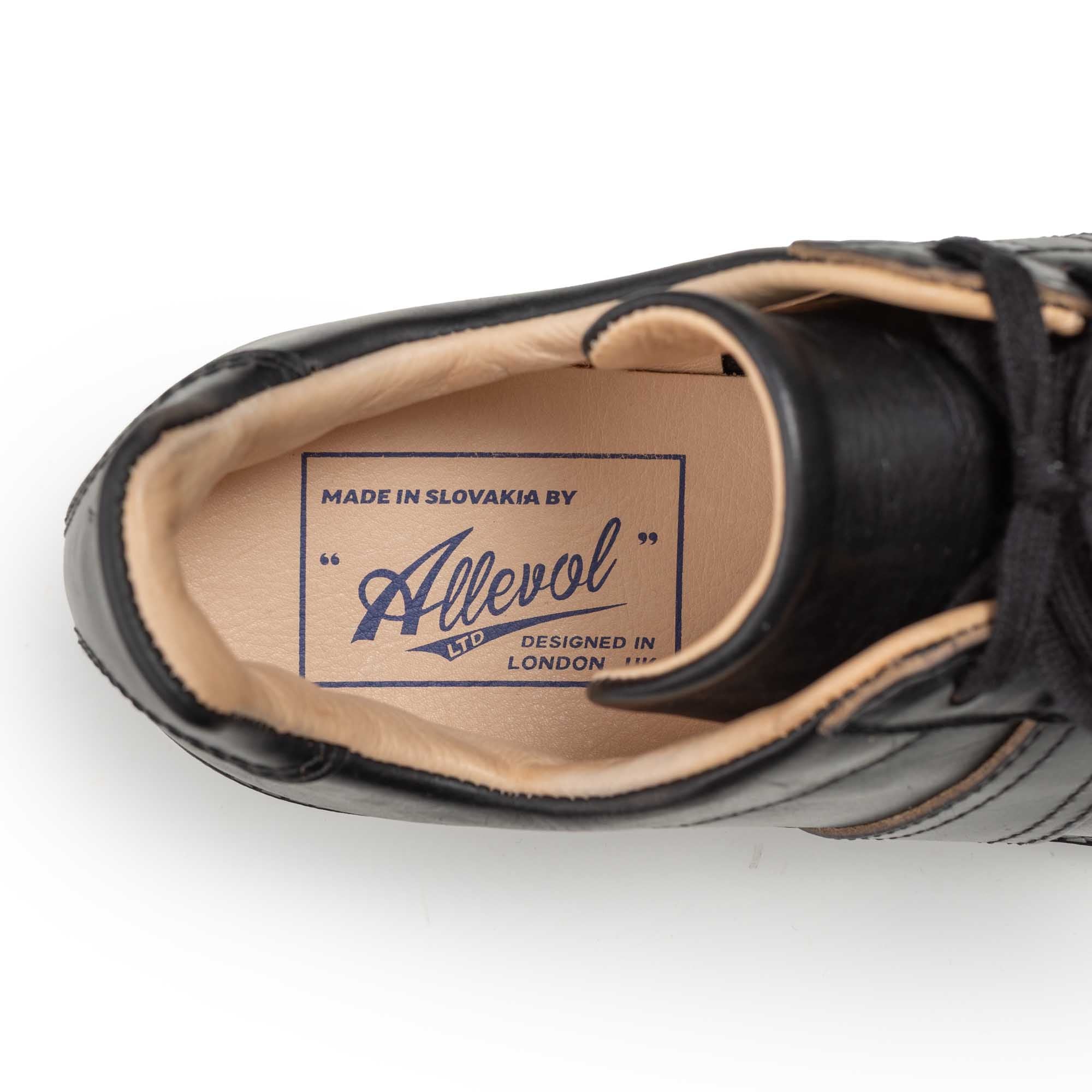 Allevol German Army Trainer (GAT) All Black Horween Chromexcel