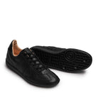 Allevol German Army Trainer (GAT) Sneaker All Black Leather-Sneaker-Clutch Cafe