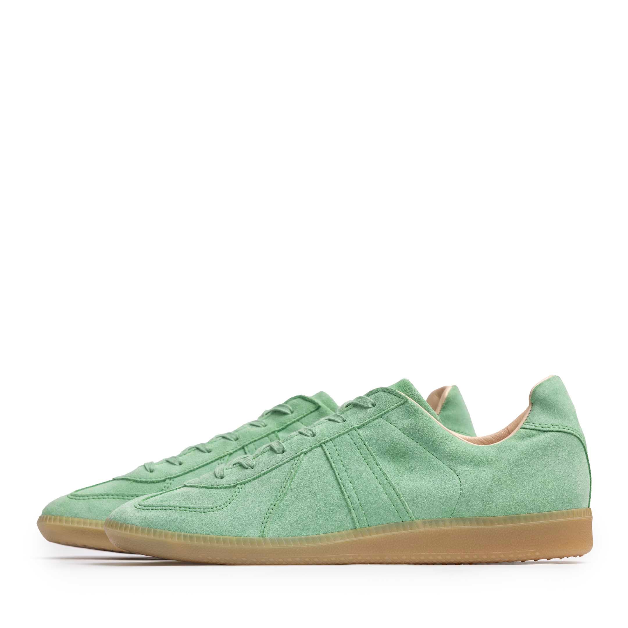 Allevol German Army Trainer (GAT) Sneaker Aqua Green-Sneaker-Clutch Cafe