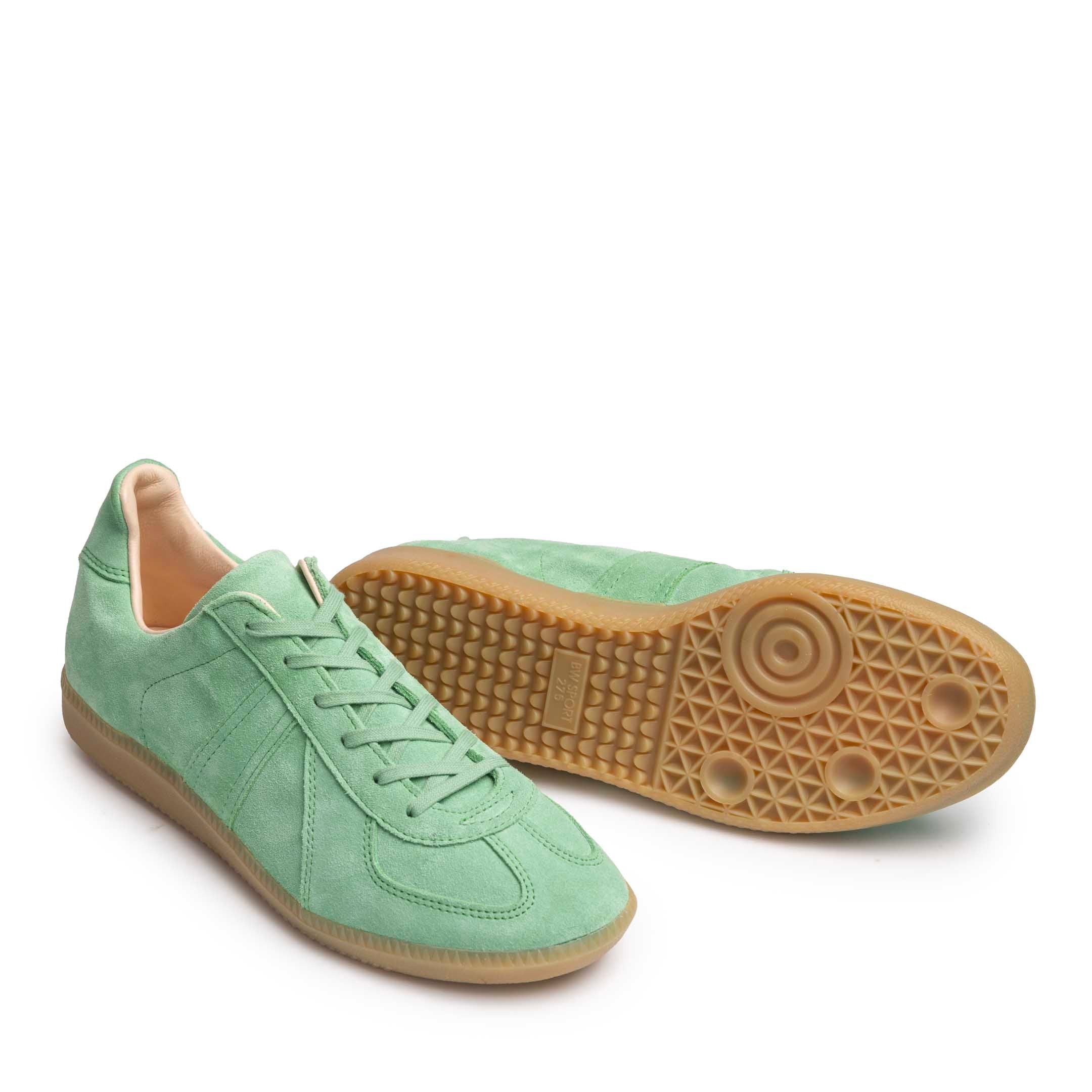 Allevol German Army Trainer (GAT) Sneaker Aqua Green-Sneaker-Clutch Cafe