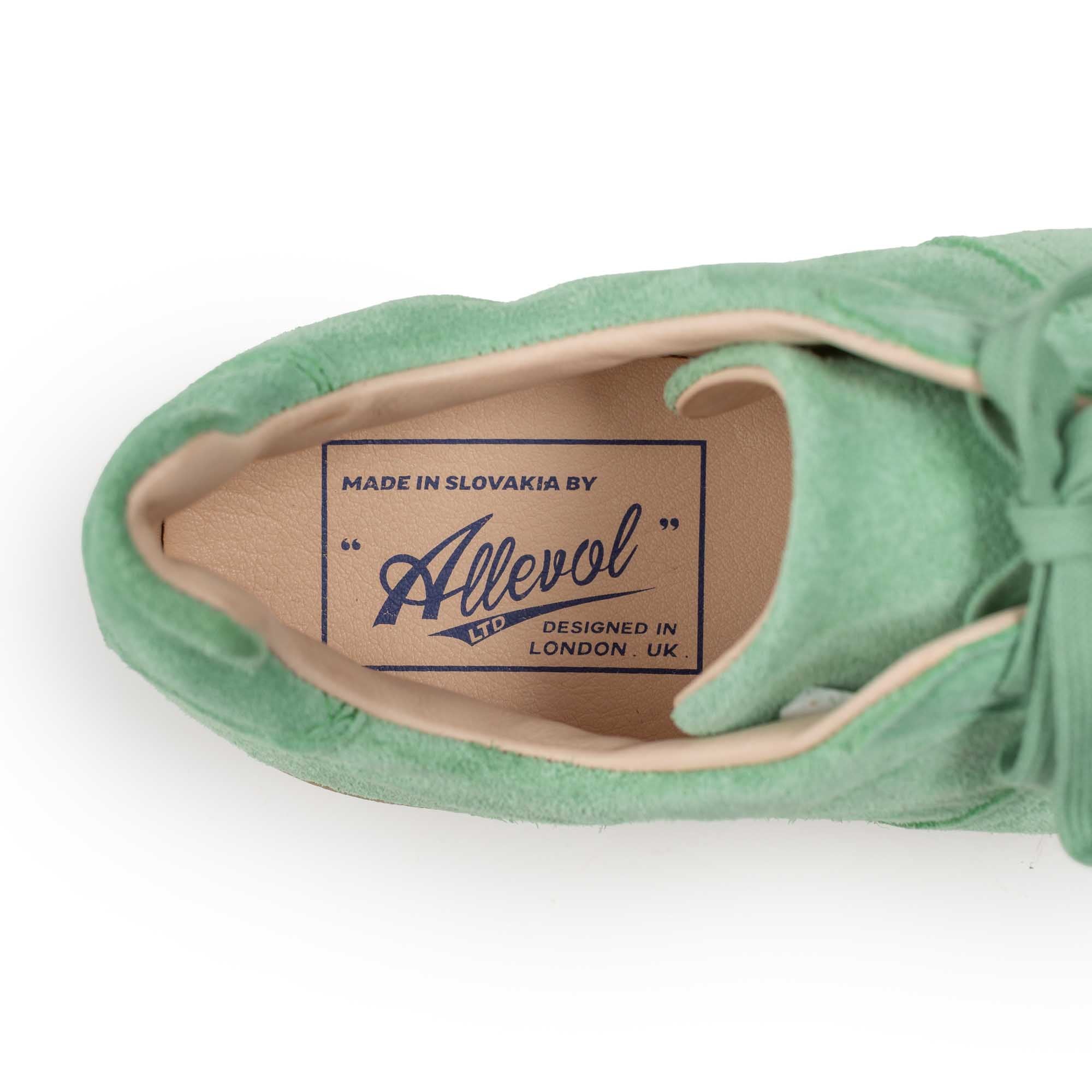 Allevol German Army Trainer (GAT) Sneaker Aqua Green-Sneaker-Clutch Cafe