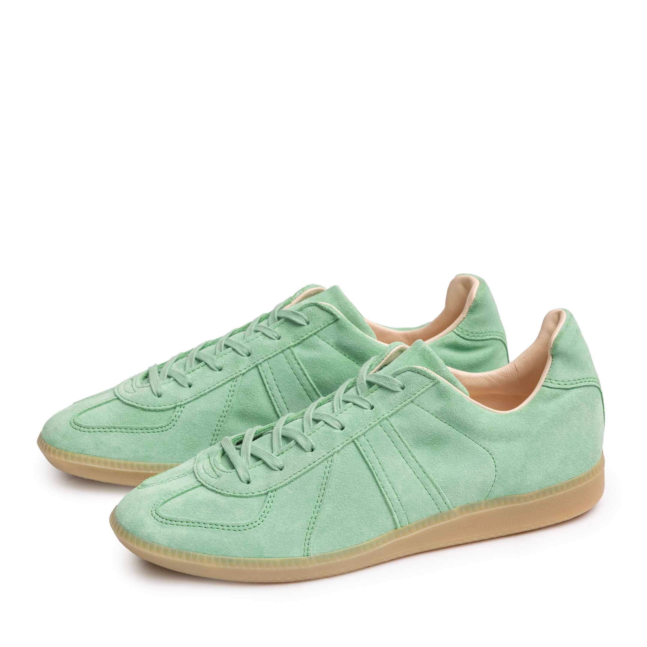 Allevol German Army Trainer (GAT) Sneaker Aqua Green-Sneaker-Clutch Cafe