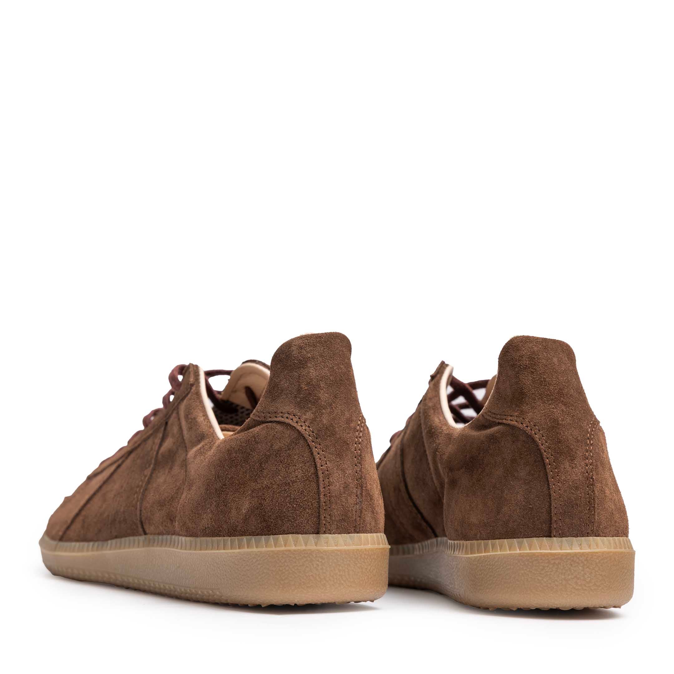 Allevol German Army Trainer (GAT) Sneaker Brown Suede-Sneaker-Clutch Cafe