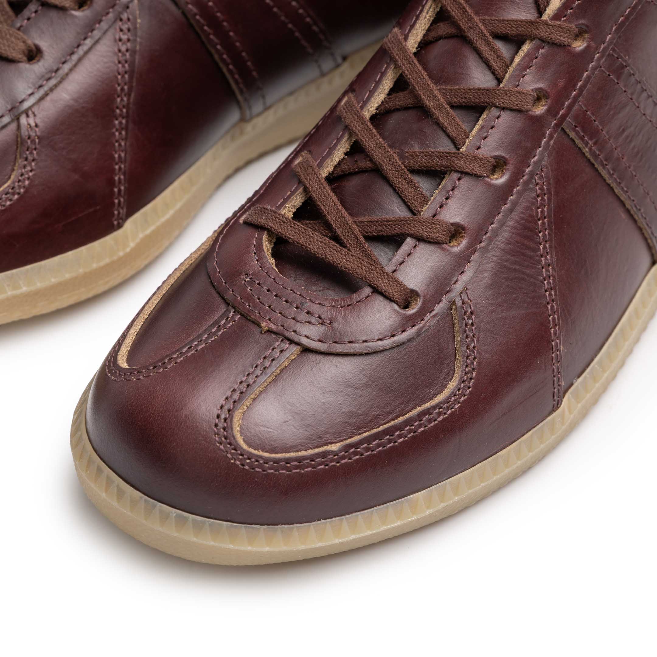 Allevol German Army Trainer (GAT) Sneaker Horween Chromexcel Brown-Sneaker-Clutch Cafe