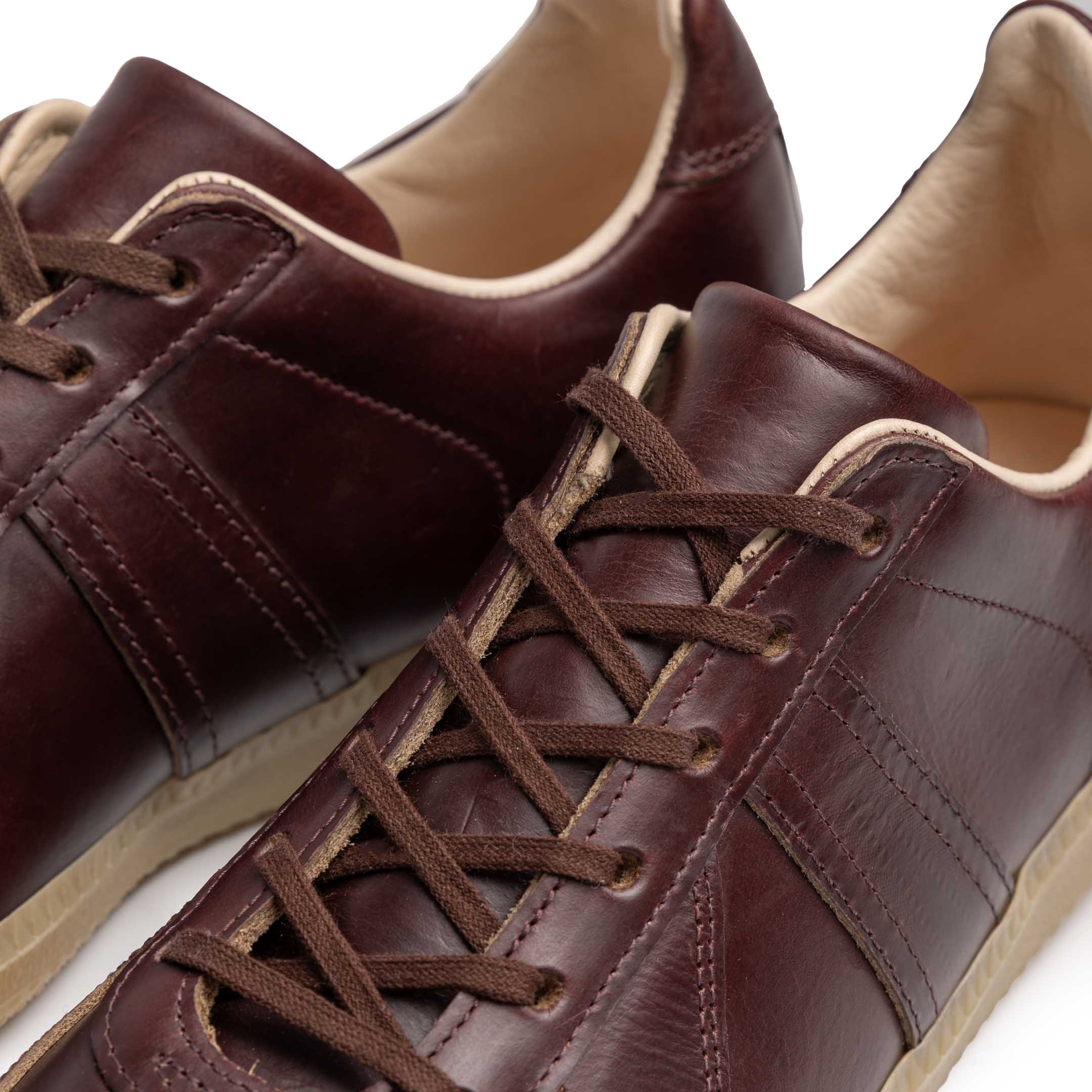 Allevol German Army Trainer (GAT) Sneaker Horween Chromexcel Brown-Sneaker-Clutch Cafe