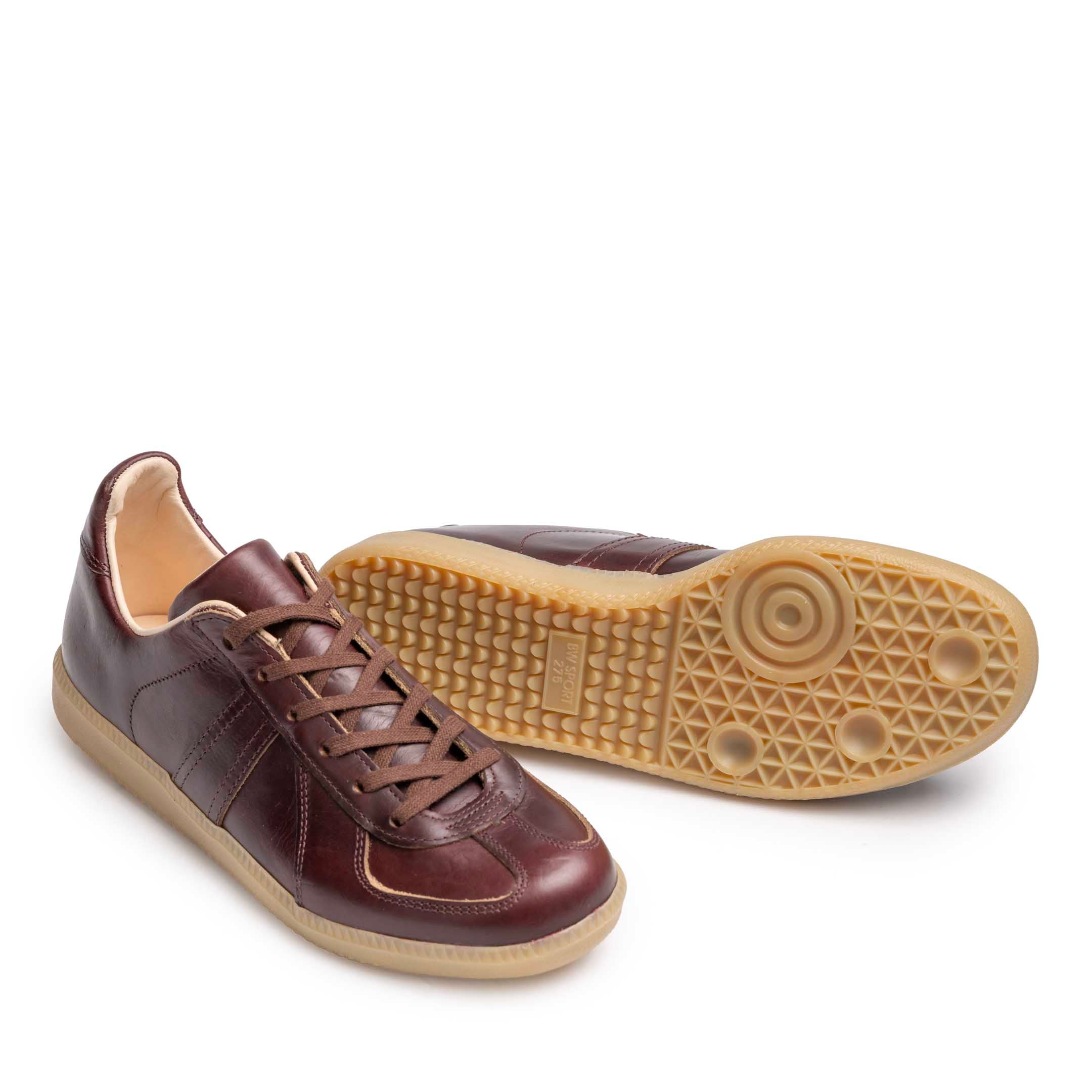 Allevol German Army Trainer (GAT) Sneaker Horween Chromexcel Brown-Sneaker-Clutch Cafe