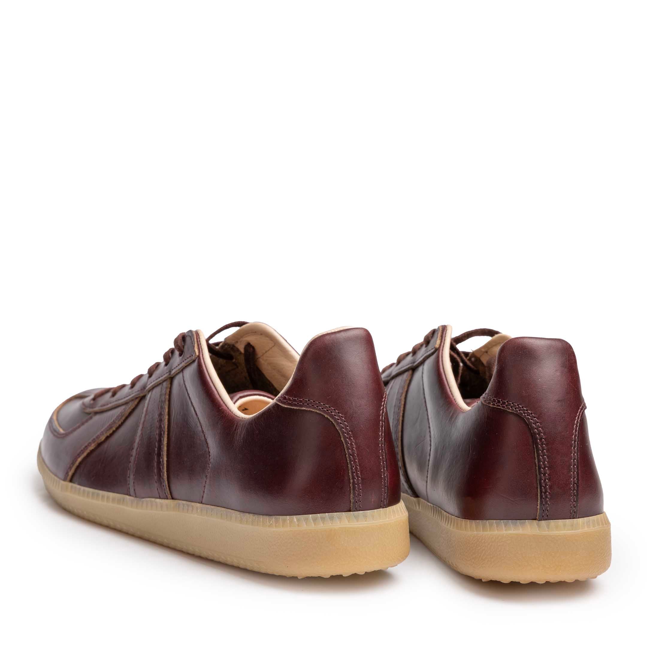 Allevol German Army Trainer (GAT) Sneaker Horween Chromexcel Brown-Sneaker-Clutch Cafe