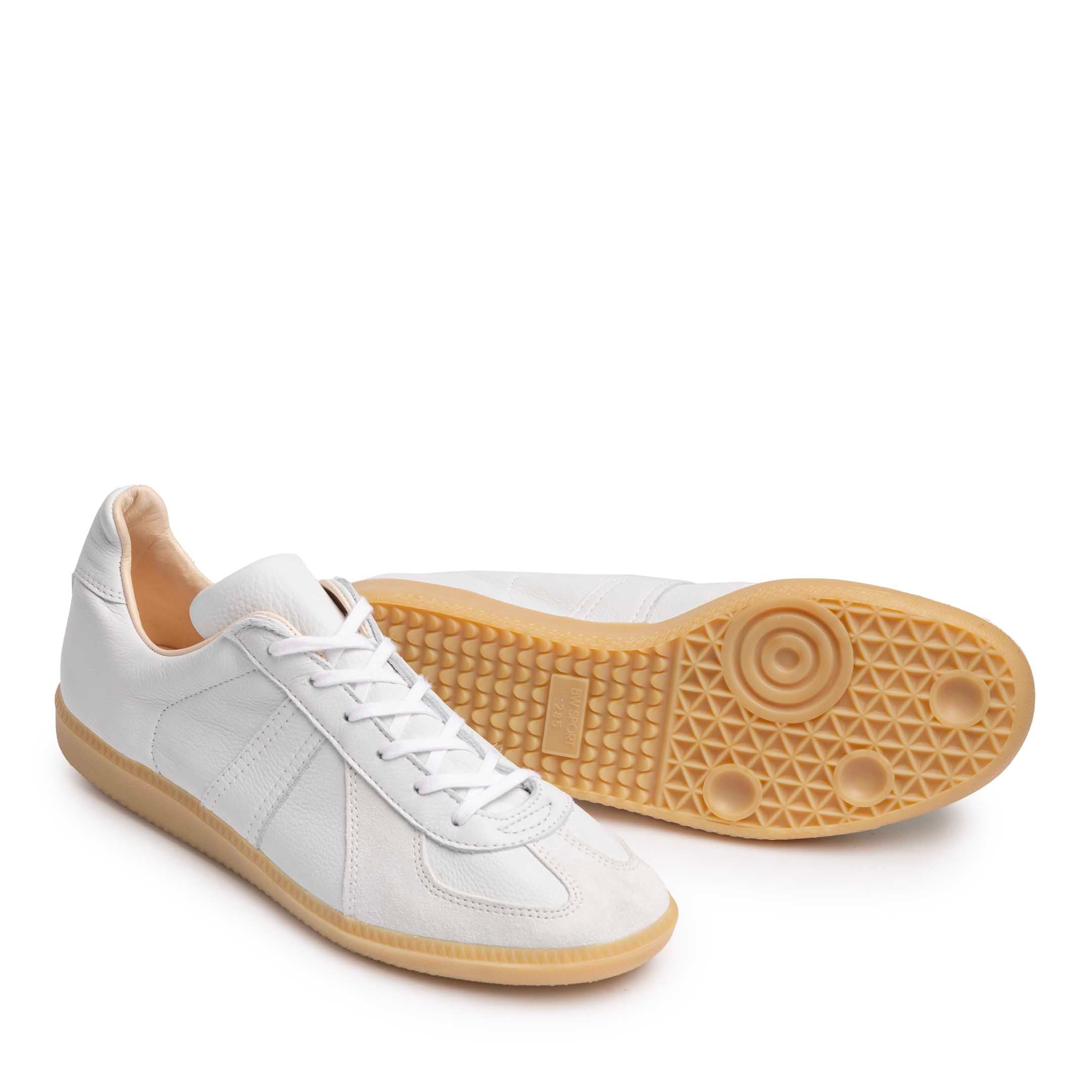 Allevol German Army Trainer (GAT) Sneaker White-Sneaker-Clutch Cafe