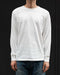 Allevol Heavy Duty Crew Neck L/S T-Shirt Grey-T-Shirt-Clutch Cafe