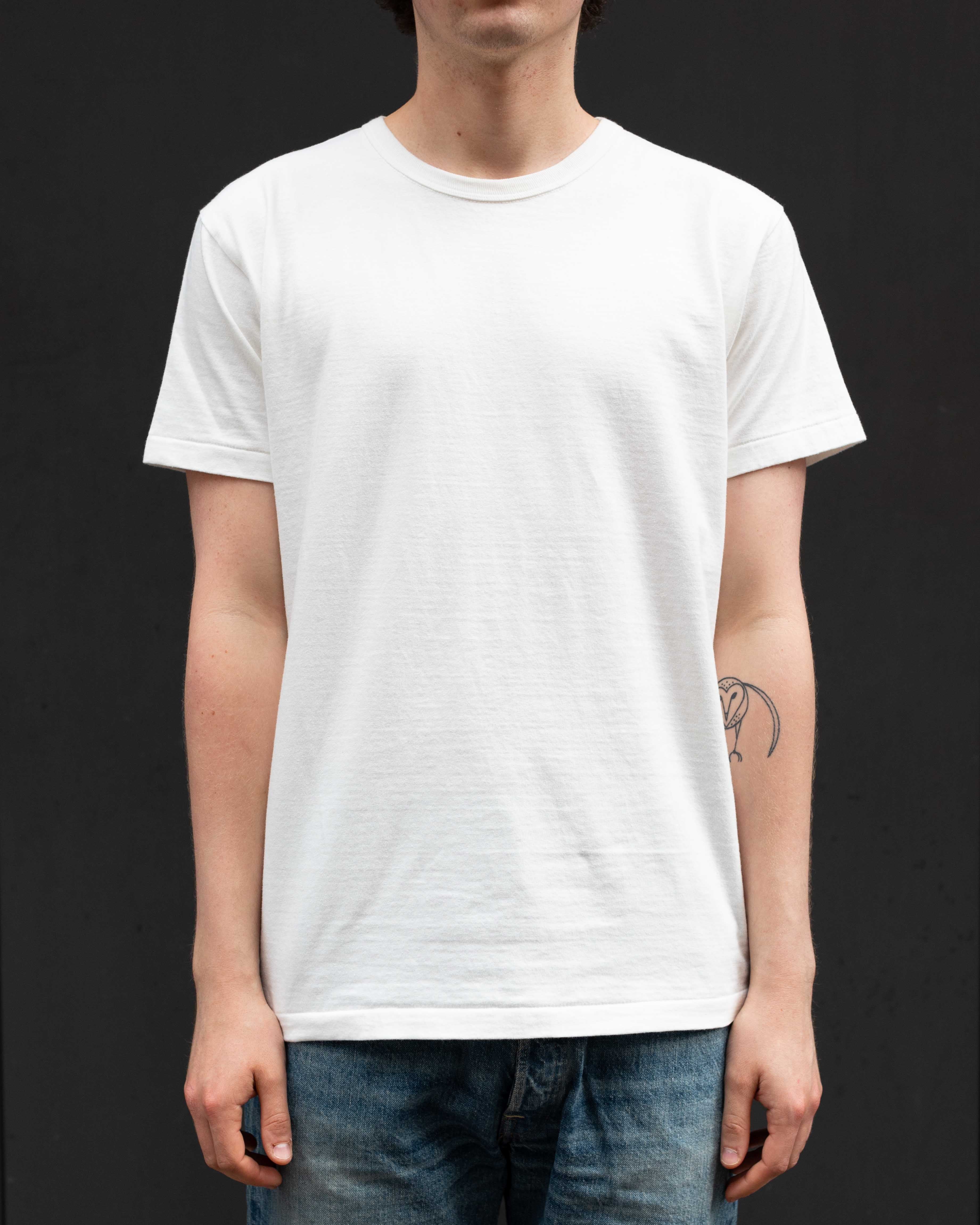 Allevol Heavy Duty Crew Neck T-Shirt Grey Melange-T-Shirt-Clutch Cafe