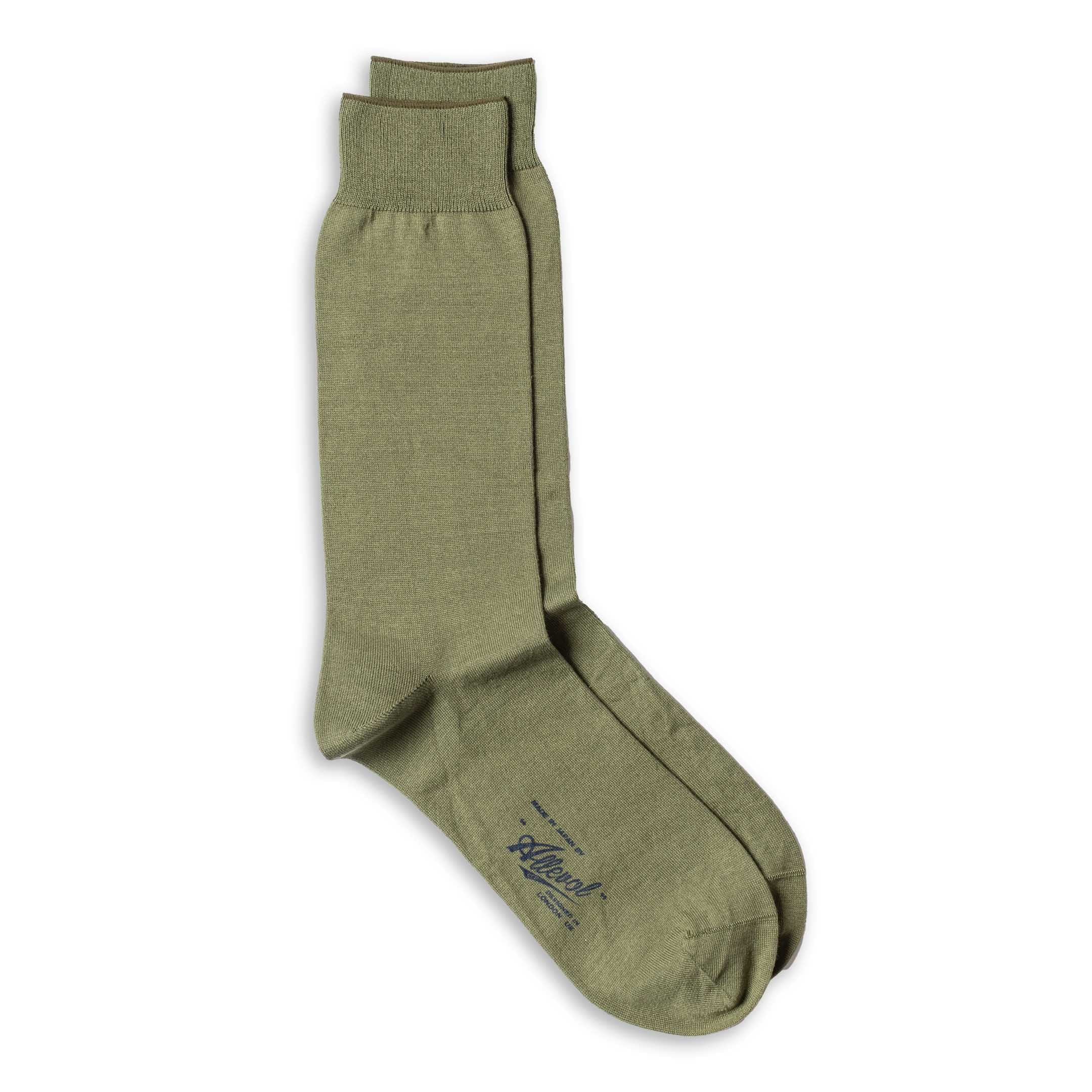 Allevol Ivy Socks M Green-Socks-Clutch Cafe