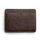 Allevol Leather Card Holder Brown-Wallet-Clutch Cafe