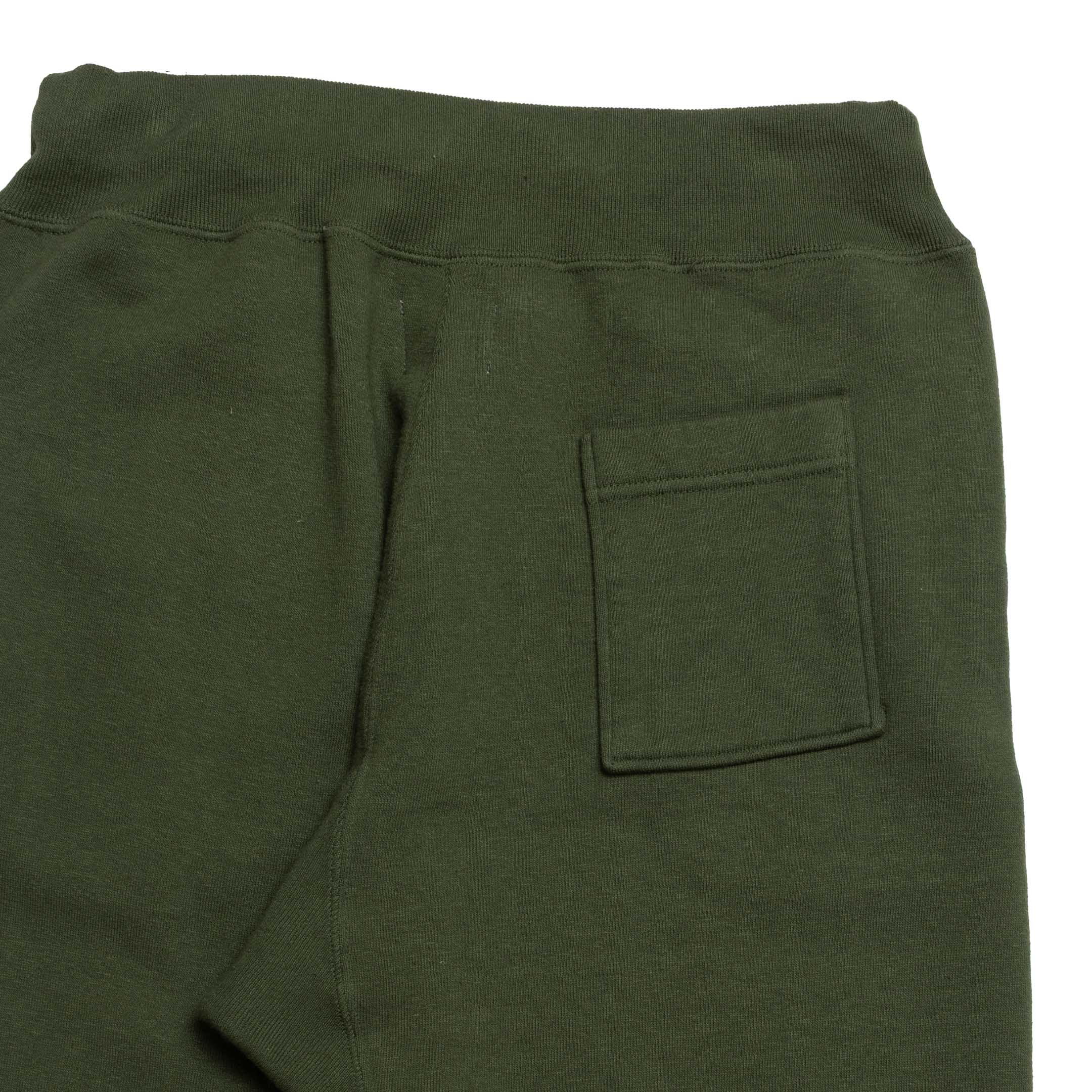 Allevol Loopwheel Easy Sweatpants Green-Sweatpants-Clutch Cafe