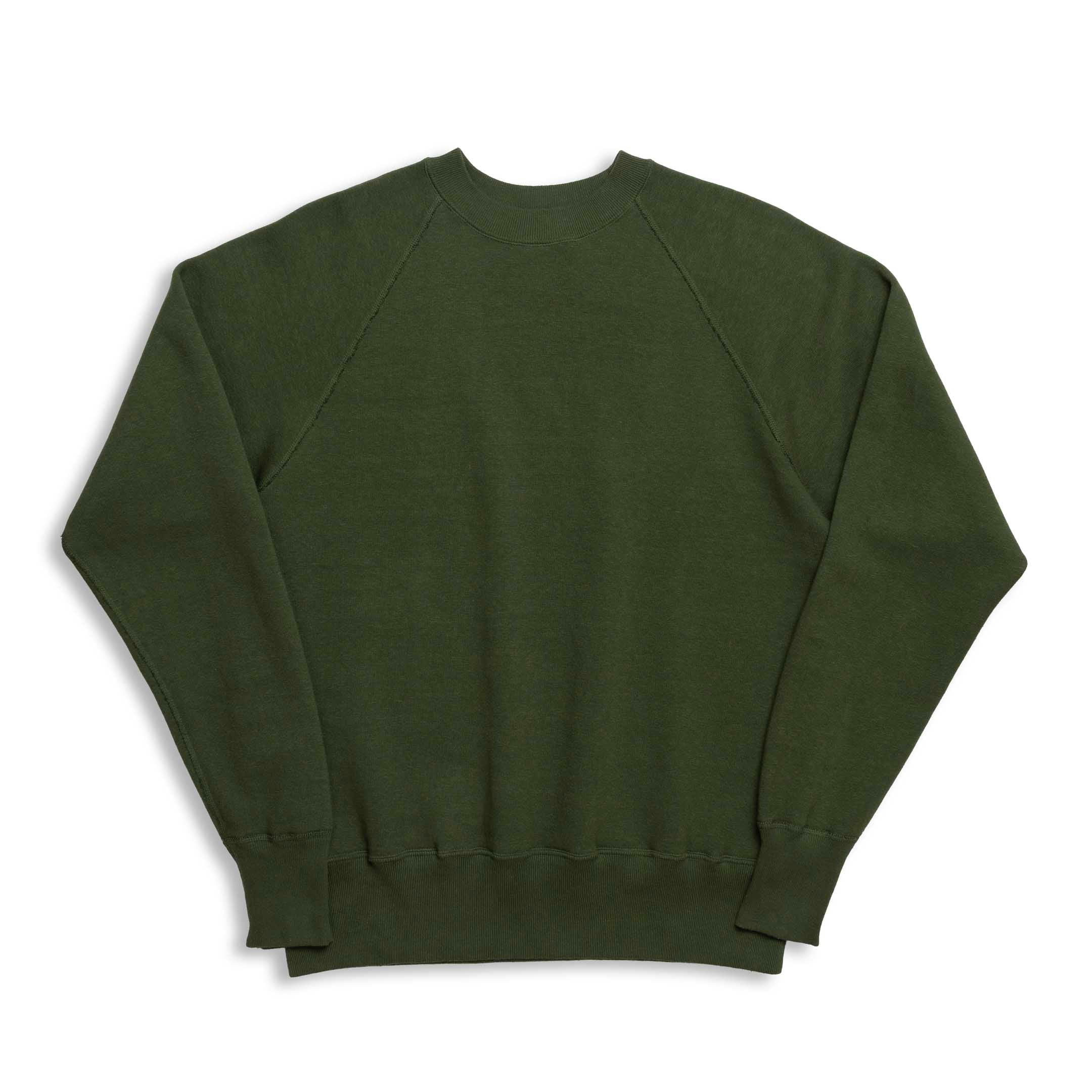 Allevol Loopwheel Easy Sweatshirt Green-Sweatshirt-Clutch Cafe