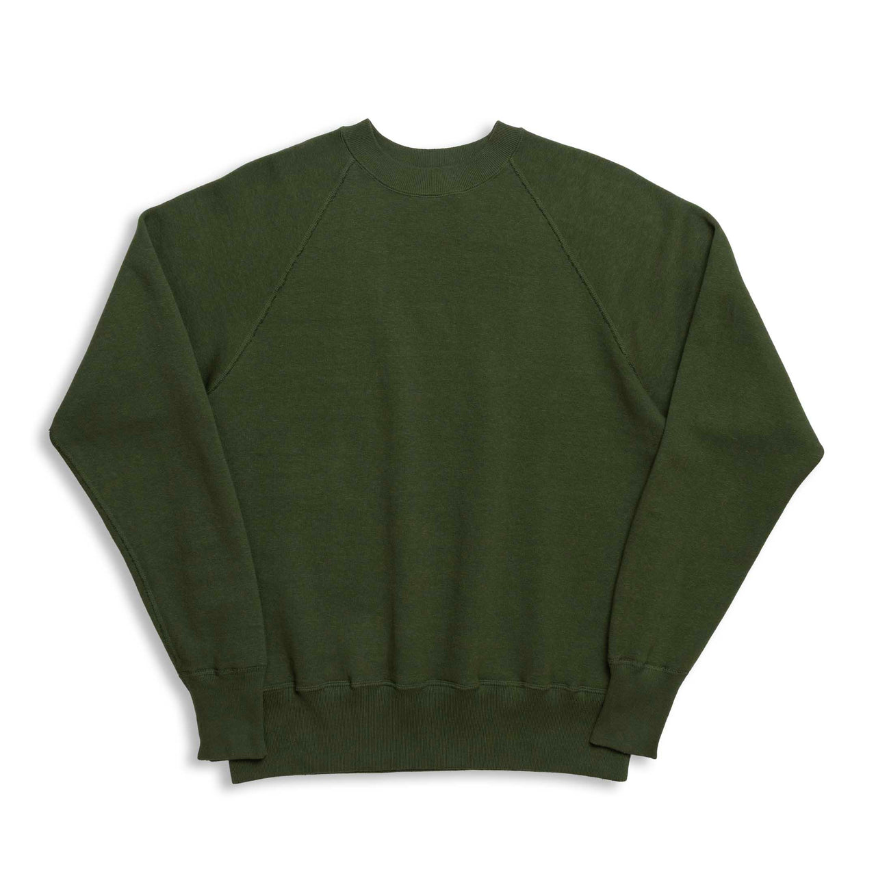 Allevol Loopwheel Easy Sweatshirt Green-Sweatshirt-Clutch Cafe