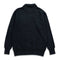 Allevol Loopwheel Quarter Zip Sweatshirt Black-Sweatshirt-Clutch Cafe