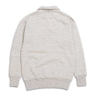 Allevol Loopwheel Quarter Zip Sweatshirt Grey-Sweatshirt-Clutch Cafe