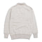 Allevol Loopwheel Quarter Zip Sweatshirt Grey-Sweatshirt-Clutch Cafe