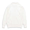 Allevol Loopwheel Quarter Zip Sweatshirt White-Sweatshirt-Clutch Cafe