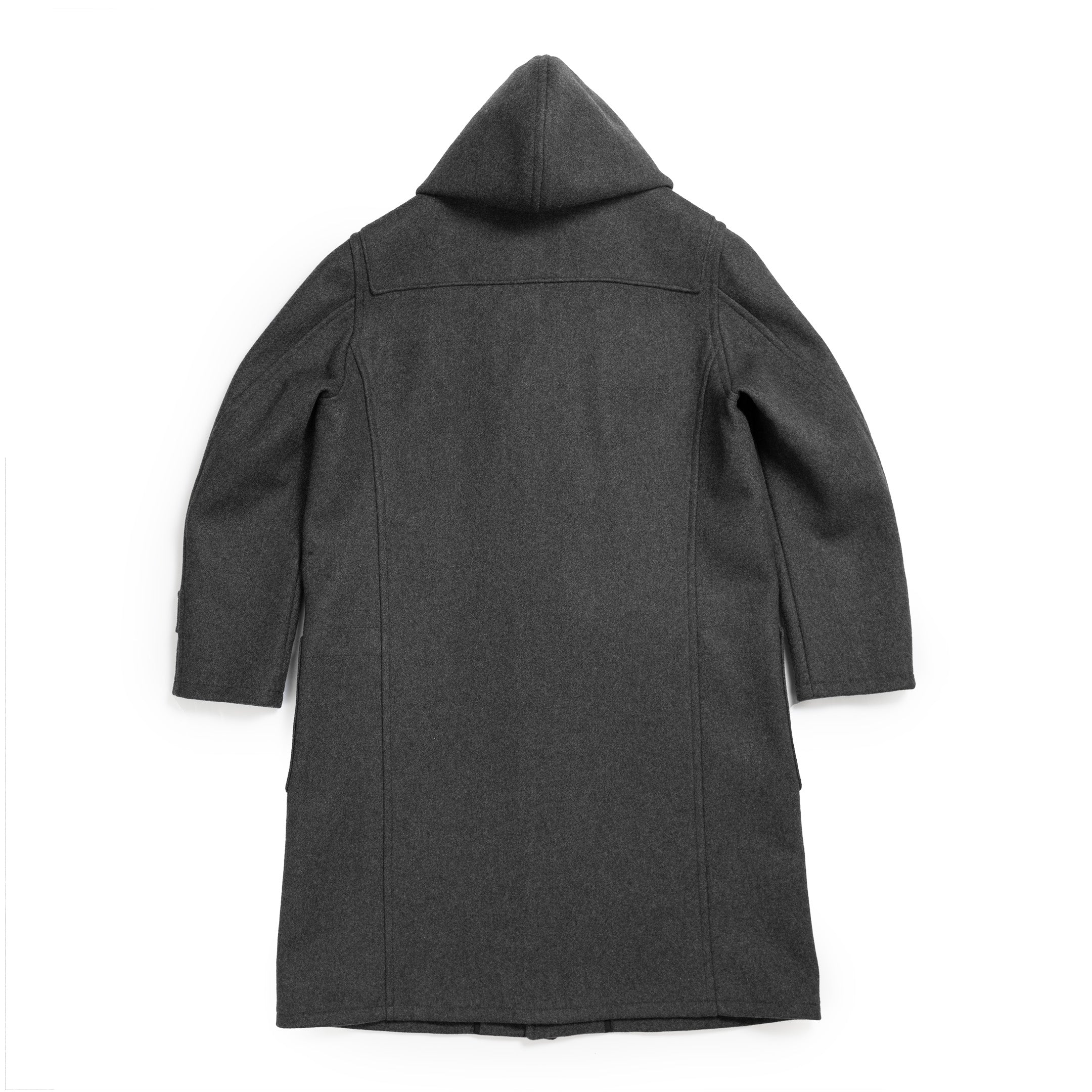 Allevol 'Pat' Duffle Coat Grey-Jacket-Clutch Cafe