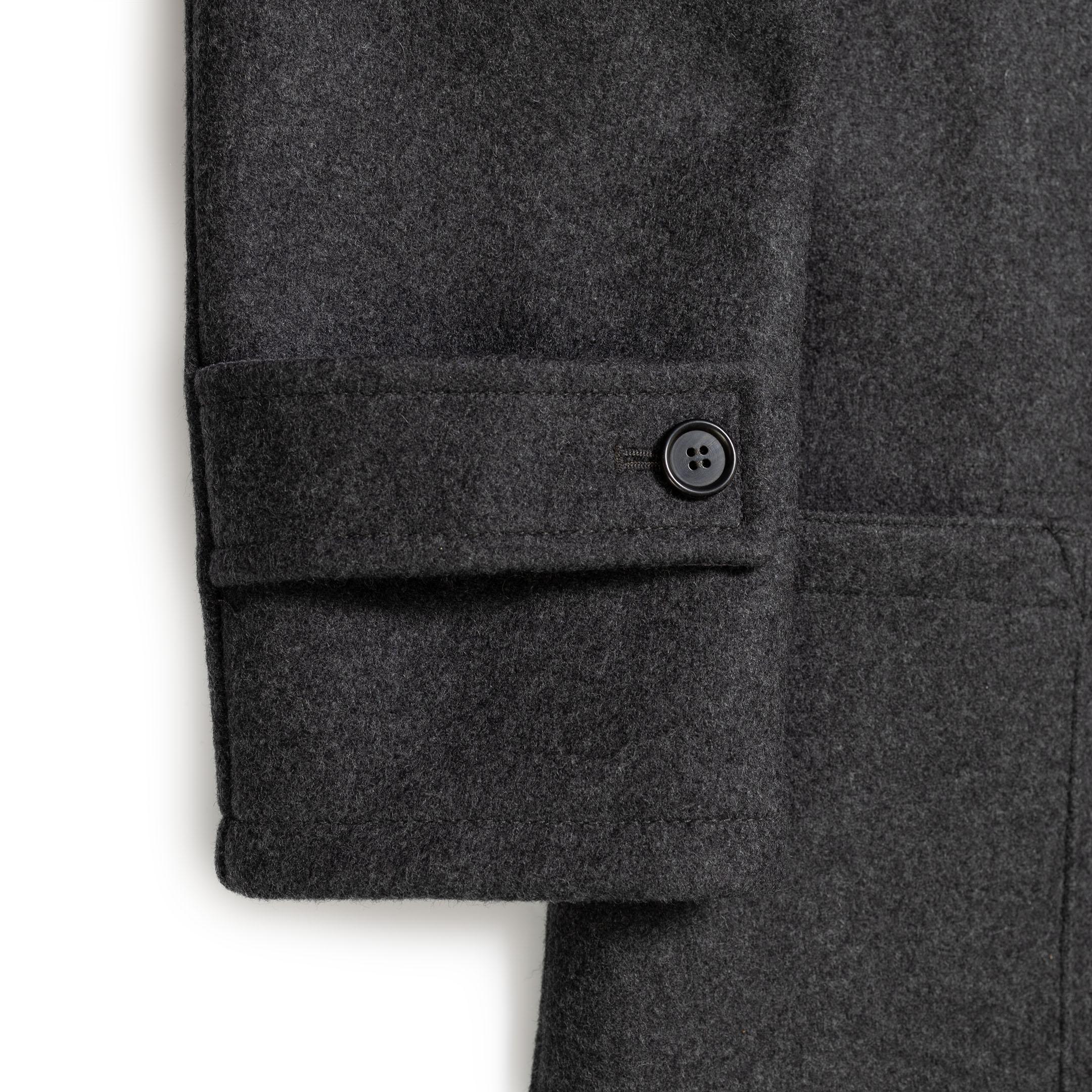 Allevol 'Pat' Duffle Coat Grey-Jacket-Clutch Cafe