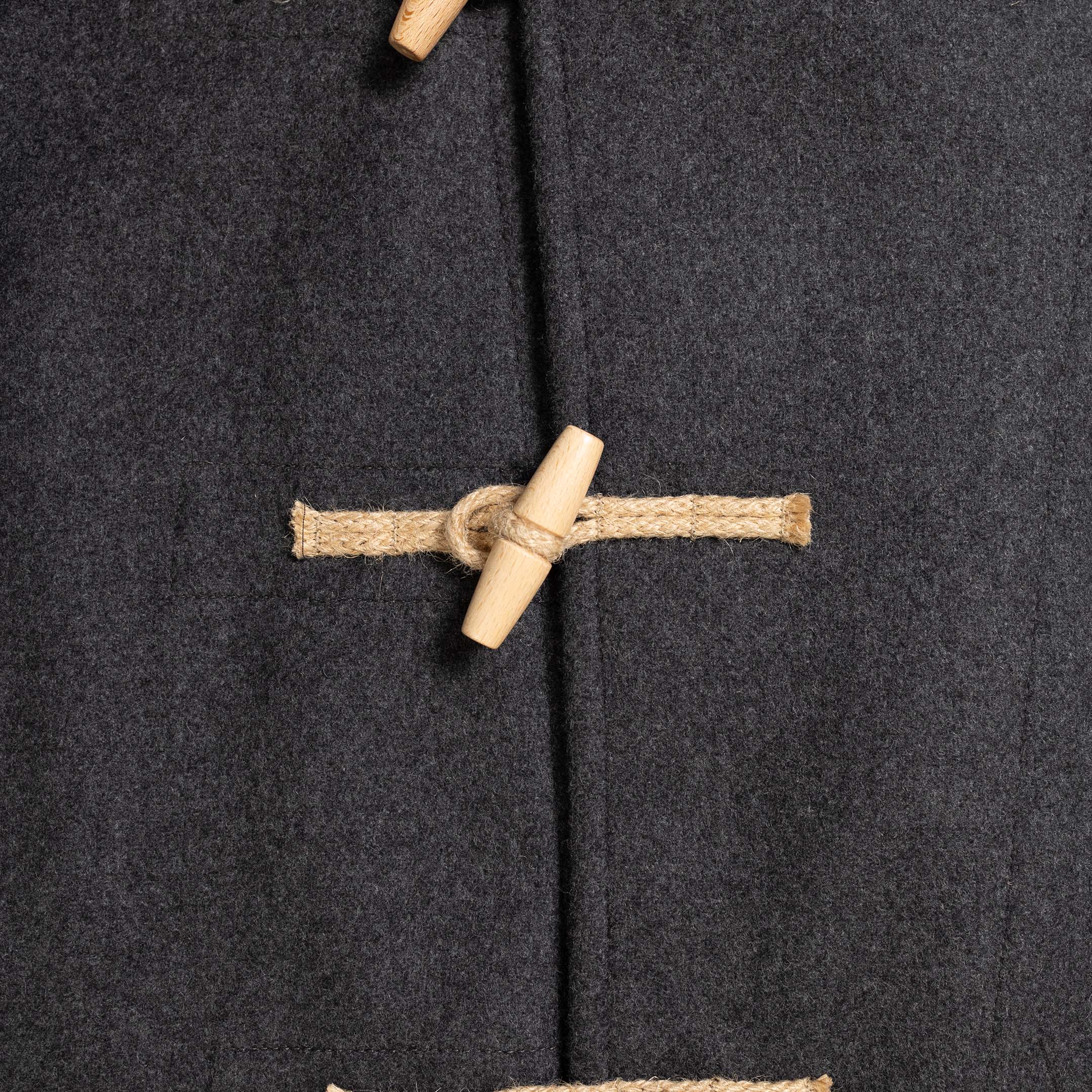 Allevol 'Pat' Duffle Coat Grey-Jacket-Clutch Cafe